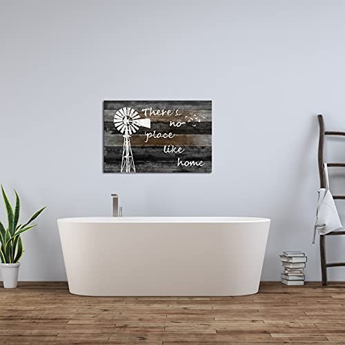 Farmhouse Wall Art Decor Rustic Windmill Canvas Print Barn Country Home gallery