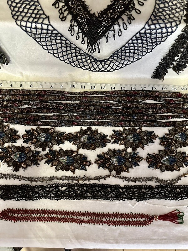 Antique Victorian Beadwork Pieces To Embellish Your Creations