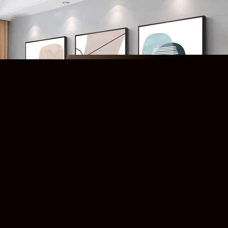 Canvas Wall Art 3 Panels MPLONG Abstract 16x24in