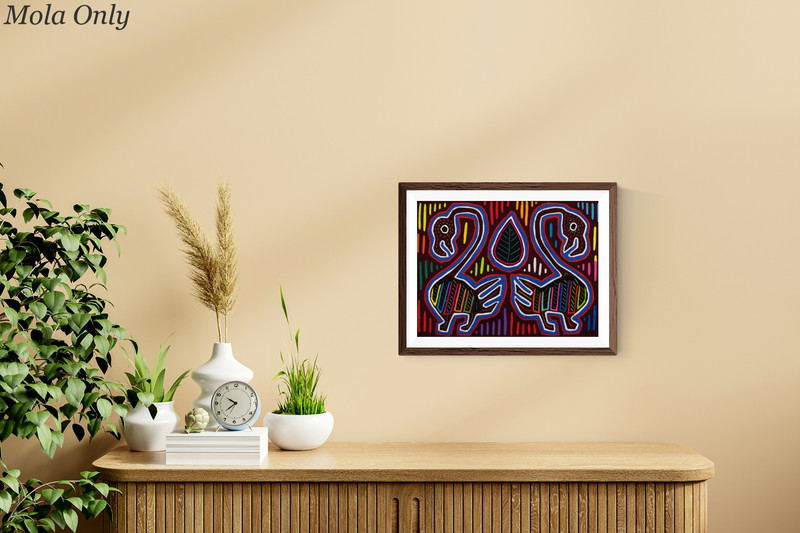 Dancing Flamingo Mola gallery