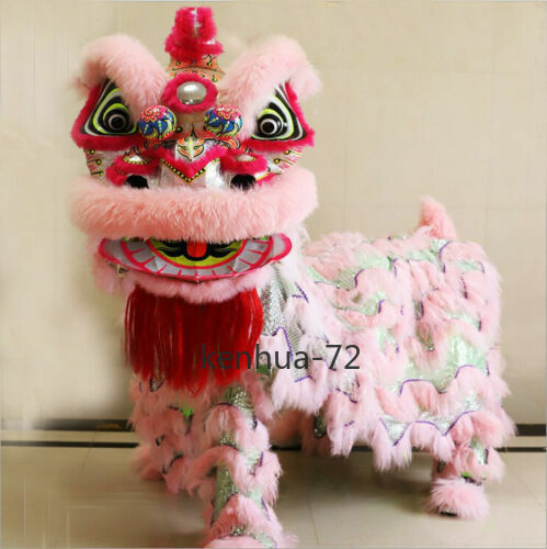 Chinese Foshan Lion Dance Mascot Costume Huang Feihong South Lion / Reseda 醒狮 gallery