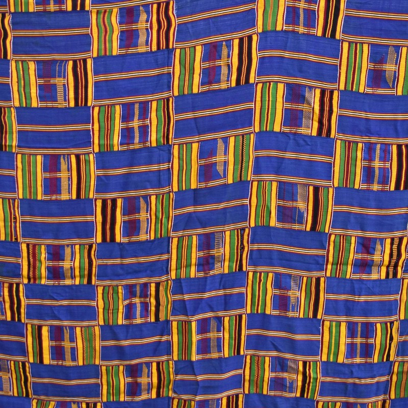 Kente Cloth Women's Ghana 78x47 Inch