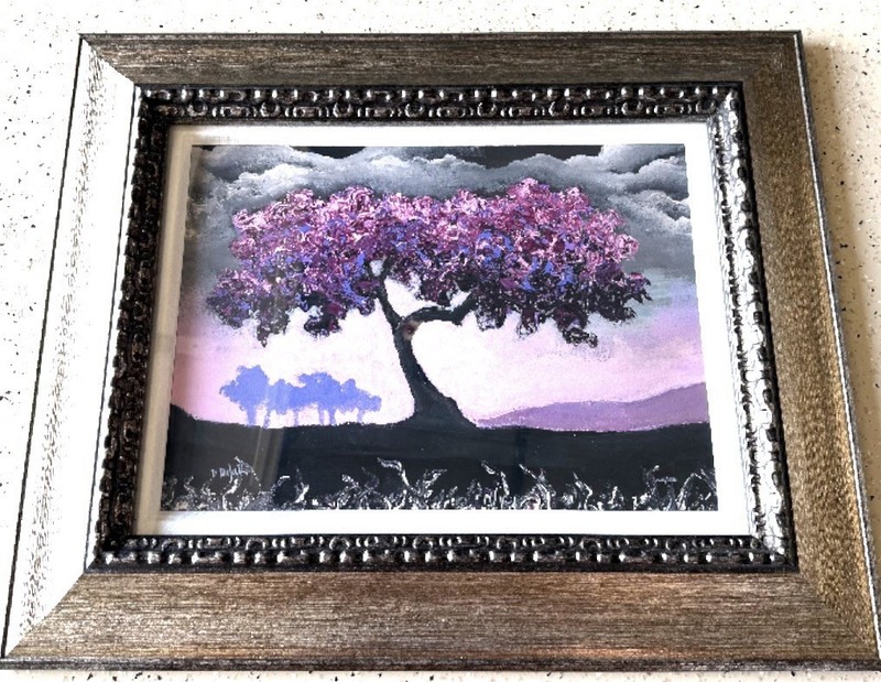 David Najar “Evening Mist” Giclee 2206/2250 26×31 w/COA framed and matted