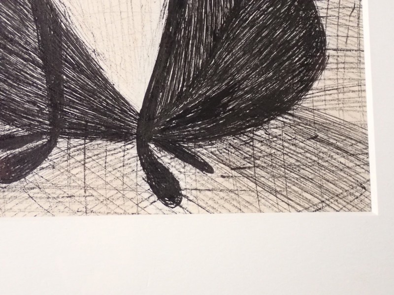 [Old Paper] Rare Art by Minori Terada (Actor/Voice of Muska): "The Fox" Signed gallery