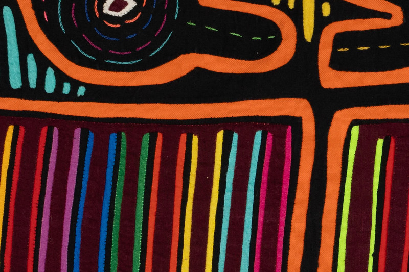 Black and Orange My Way or the Highway Mola gallery