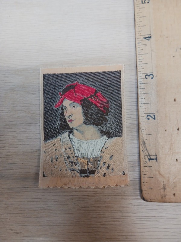 Vintage Tapestry Art Cloth Handmade Stich Artwork 1800s Era Art Work Stich Work