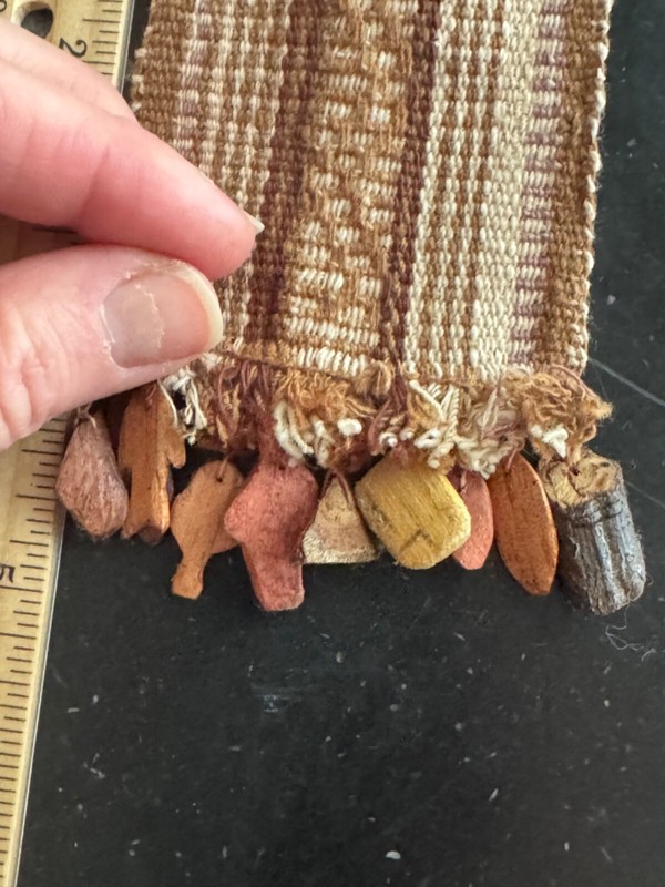 Dollhouse Miniature Tapestry Woven Wall Hanging Art Native Colored Cotton Algodo gallery