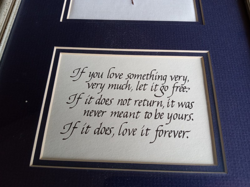 Isidore Limited Framed Embroidered Birds Inspirational Art Vintage Decor gallery