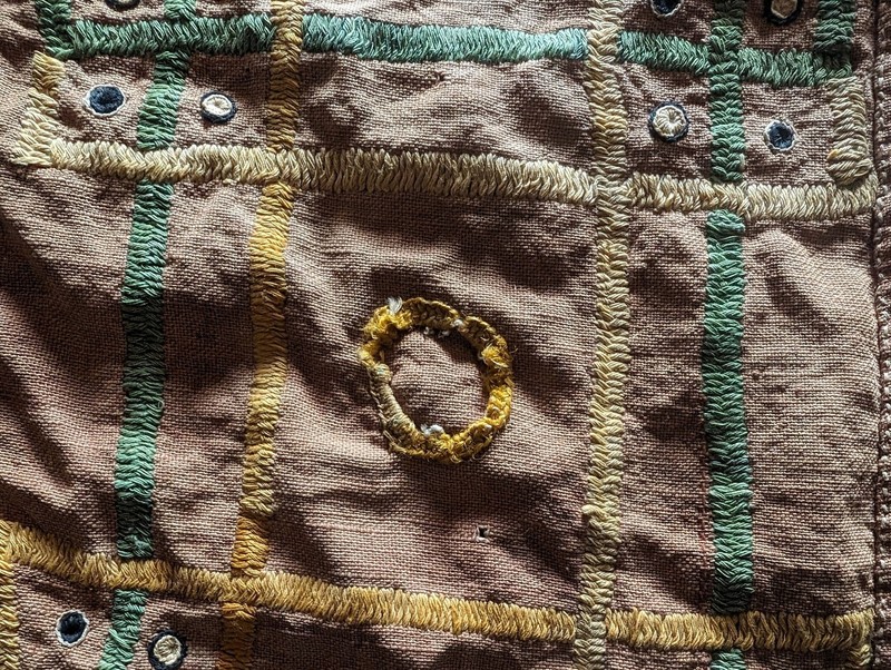 Vintage Banjara Gala, India Tribal Textile Folk Art Piece gallery