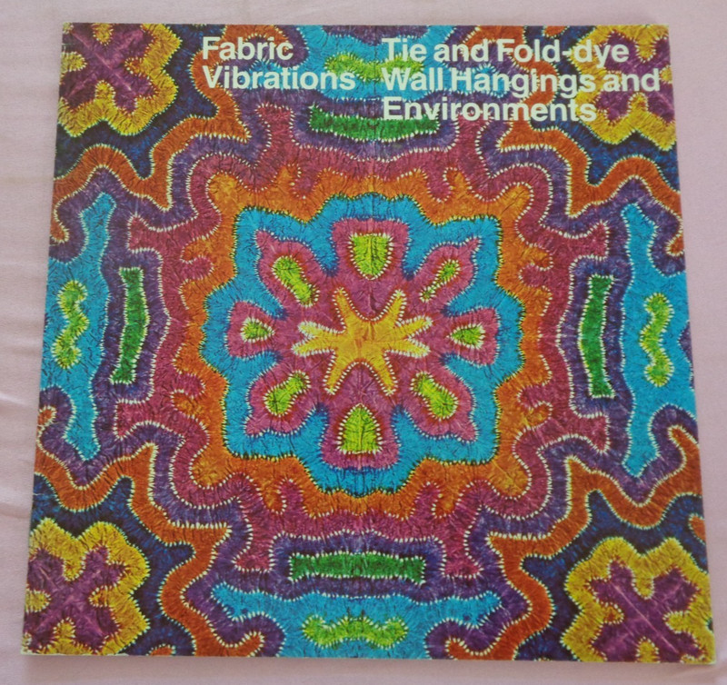 Fabric Vibrations Tie and Fold-dye Wall Hangings Environments fiber arts Ikat