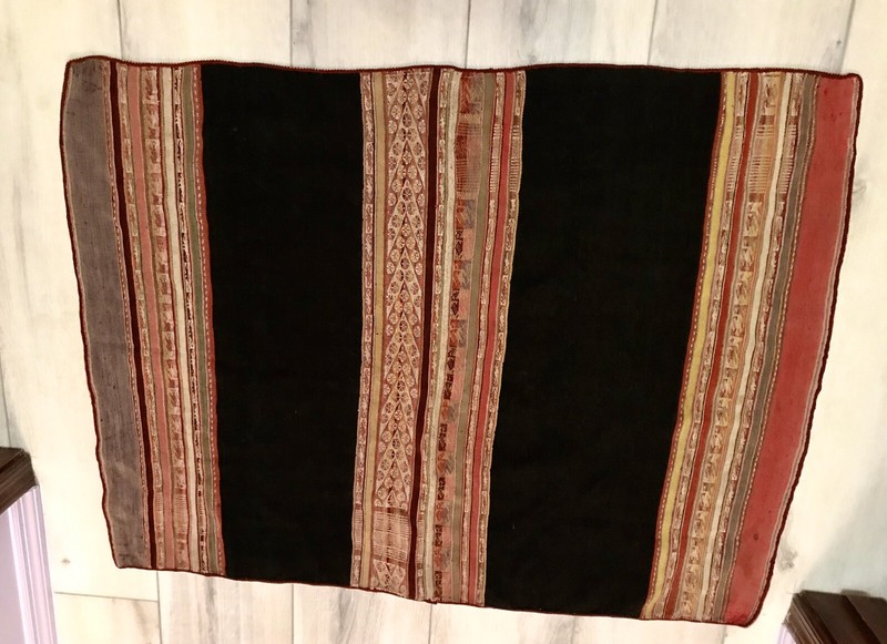 Beautiful Authentic Bolivian Indian Hand Woven Cloth With Natural Dyes gallery