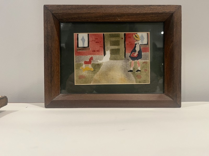 MADONNA FERGUSON SYLVIA ROOSSIEN signed & numbered Fabric Art "123 Door" COA gallery