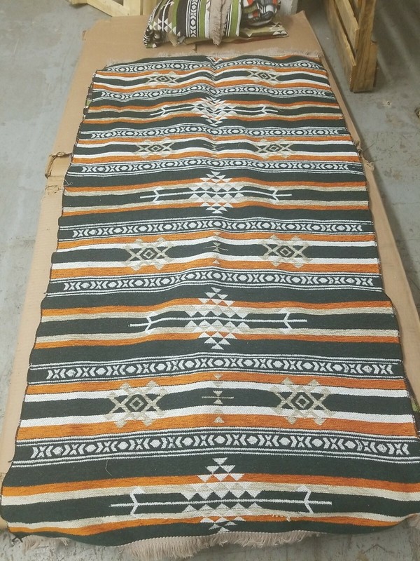 Tunisia Berber carpet exotic decoration double side (200cm*80) 78*30in