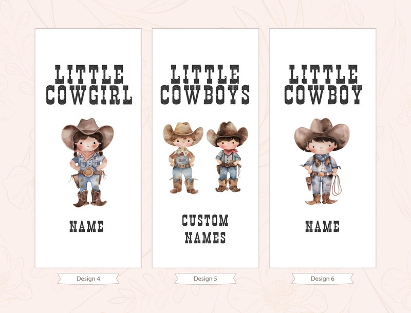 Custom Sign Custom Name Banner Cowgirl Birthday Rustic Fabric Party Nursery gallery