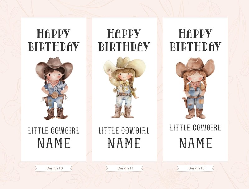 Custom Sign Custom Name Banner Cowgirl Birthday Rustic Fabric Party Nursery gallery