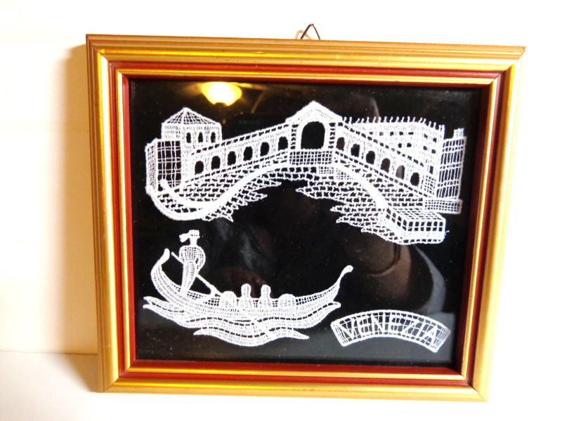 Venezia Lace Art – Framed