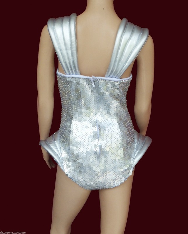 Da NeeNa T014 Mars Alien Beyonce Lady Gaga Showgilrl Costume leotard gallery