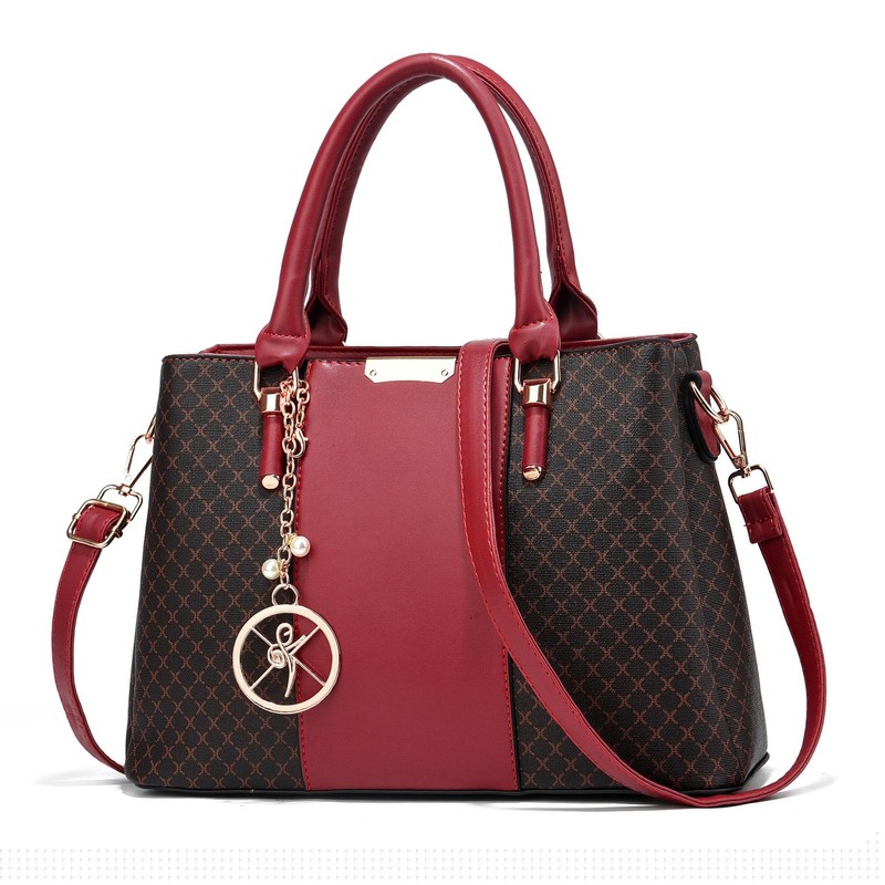 Purse and Handbags for Women, 3 Zip Compartments Tote Bag Designer Shoulder P...