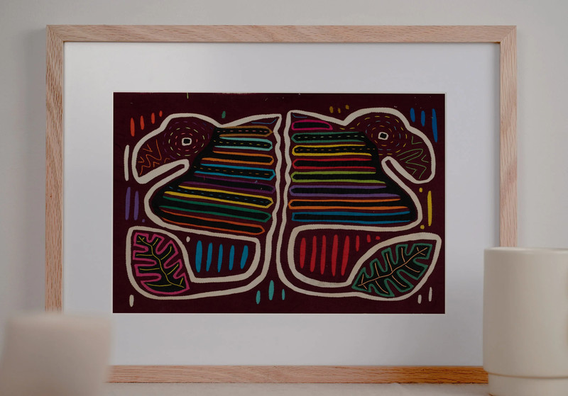 Back to Back They Faced Each Other Mola gallery
