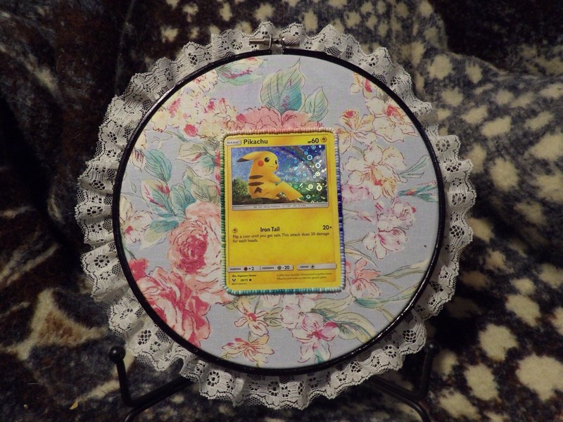 Pikachu Pokémon Hand Embroidery Fan Art gallery
