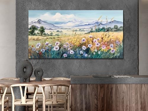 Rustic Farmhouse Canvas Wall Art Large Abstract 48"L x 24"W rustic scenery gallery