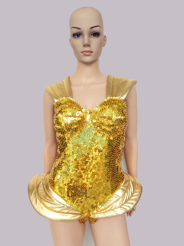 Da NeeNa T014 Mars Alien Beyonce Lady Gaga Showgilrl Costume leotard gallery