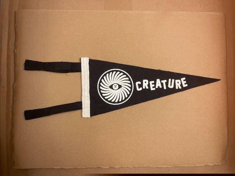 Circa Survive Creature Club Felt Pennant RARE