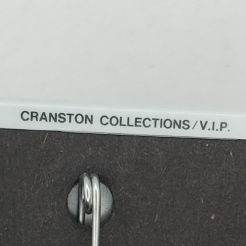 Wild Berries Wallhanging By Janet Page from Cranston Collection Pinback Button gallery