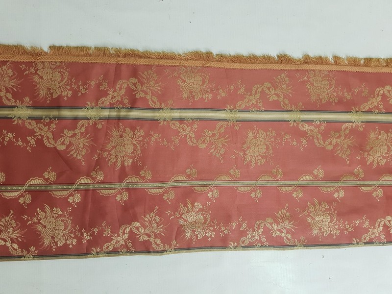 Vintage French Brocade Floral Panel 280x155cm gallery
