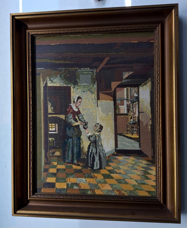 Original Wiehler Handmade gobelin 53 x 45 cm