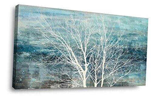 Sxurmtiie abstract landscape bedroom wall art three 48L» x 24W» abstract tree