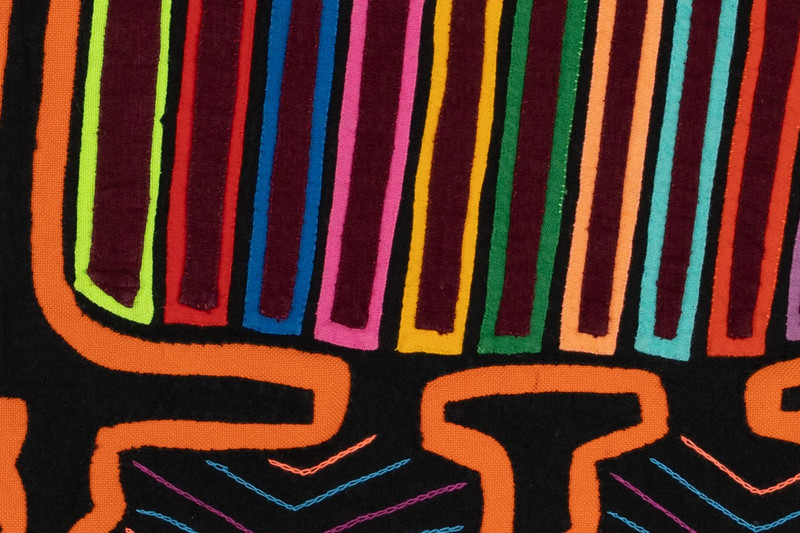 Black and Orange My Way or the Highway Mola gallery