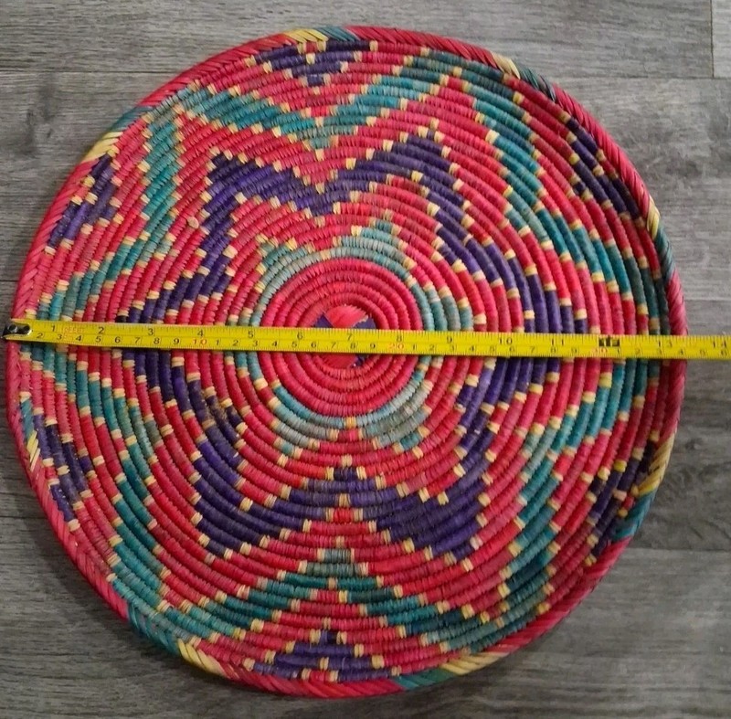 Vintage Ethiopian Handwoven Mesob Basket Woven Art Decor gallery