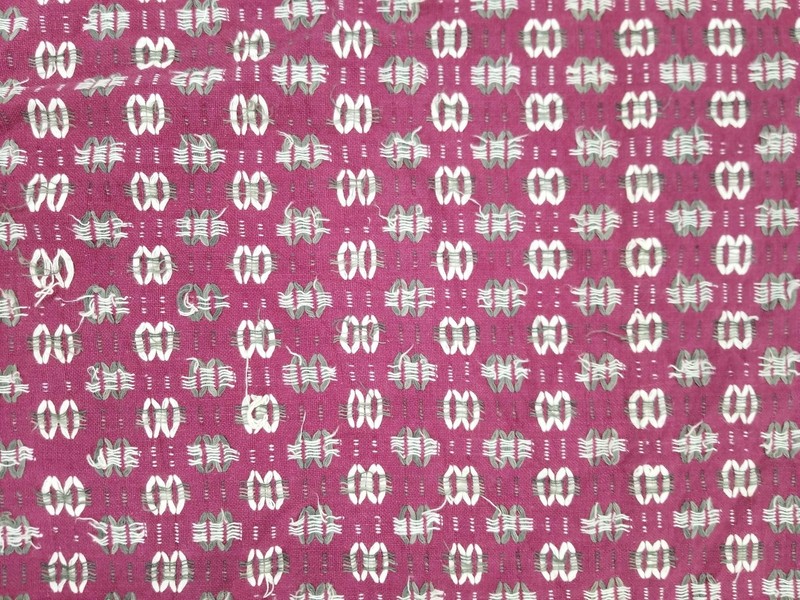 Vintage Handwoven Bangladeshi Nakshi Kantha Style Throw 213x142cm gallery