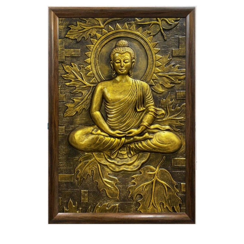 Buddha Wall Mural Art, Buddha Wall Hanging, Resin Wall Hanging, Wall Art
