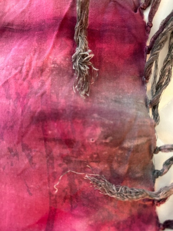Rare Vintage 1988 Paul Ropp & Henry Lehr Coconut Studio Art Scarf/Wall Hanging gallery