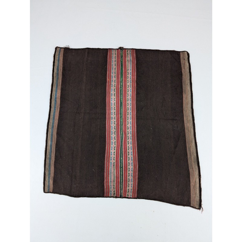 Vintage Traditional Handwoven Bolivian Aguayo Textile 102x97cm