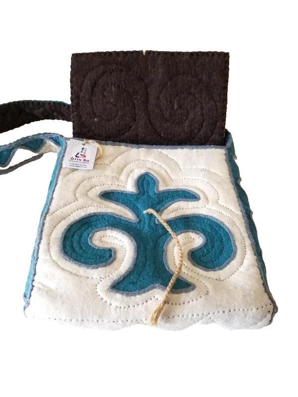 HANDMADE KYRGYZ SHYRDAK SHOULDER BAG – AUTHENTIC, CONTEMPORARY & TRADITIONAL