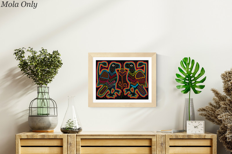Gossip Parrot Panama Mola gallery