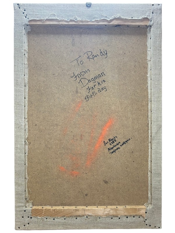 Hand Made Disney Donald Duck Tufting Art 1988 Signed Back Rug Art Vtg Fiber gallery