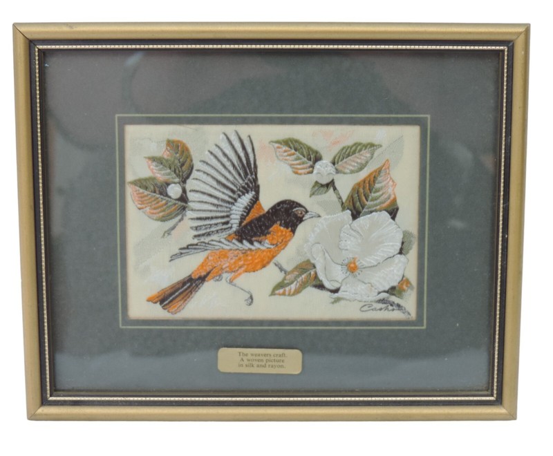 Cash’s of Coventry Silk woven picture – Baltimore Oriole