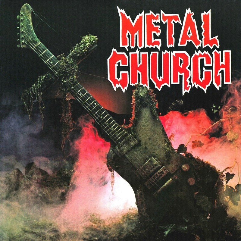 METAL CHURCH First Album BANNER HUGE 4X4 Fabric Poster Tapestry Flag album art