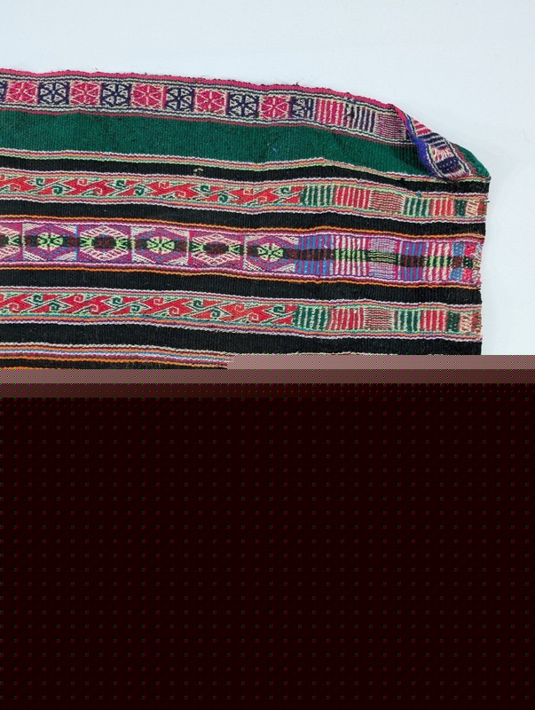 Vintage Traditional Handwoven Bolivian Aymara Textile 122x80cm gallery