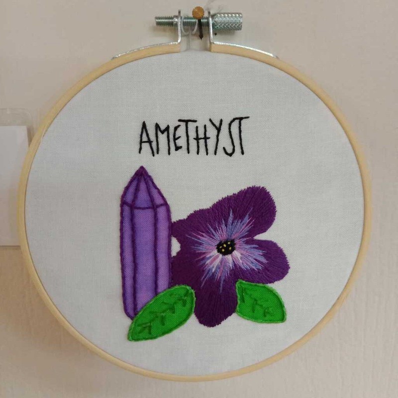 #10 In Stiches by Sara (Amethyst)