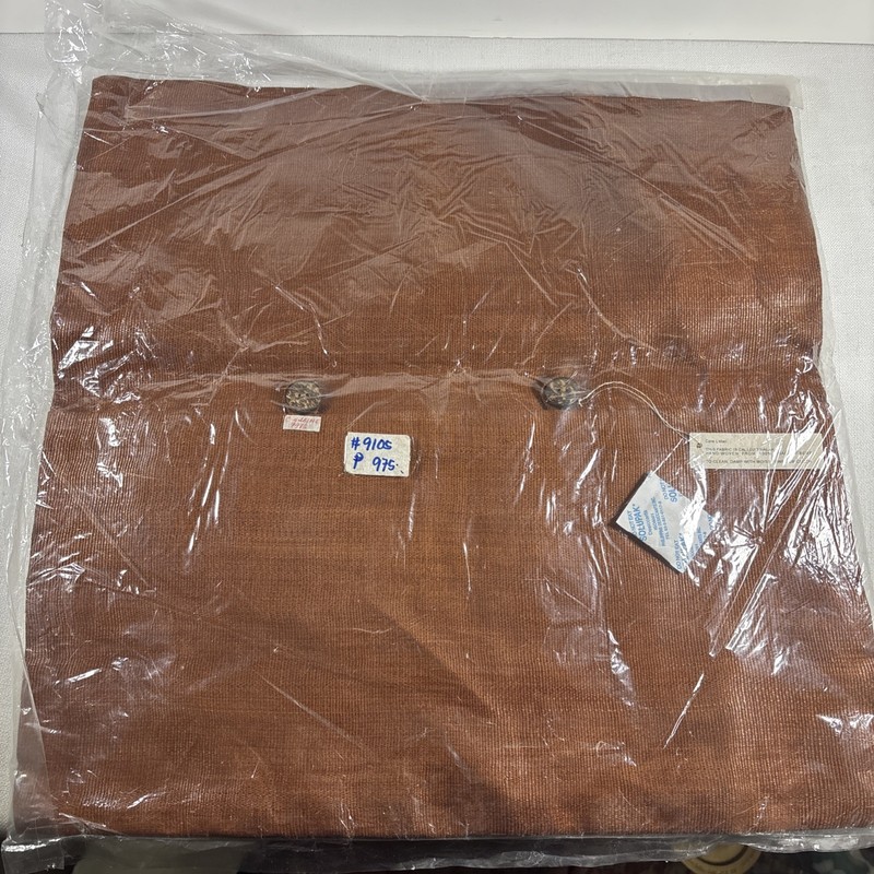 Handwoven T'nalak Pillow Cover Philippines 18" x 18" Abaca Fiber gallery