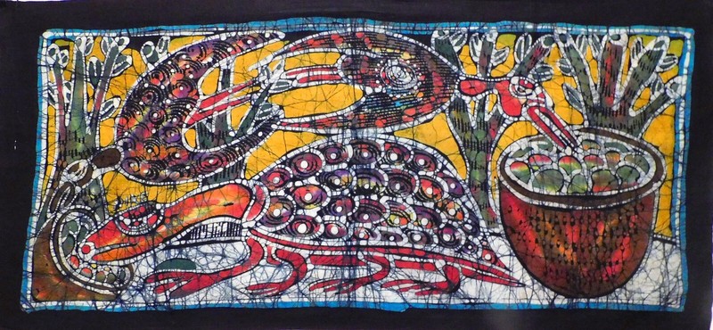 Nike Davies African Batik Art