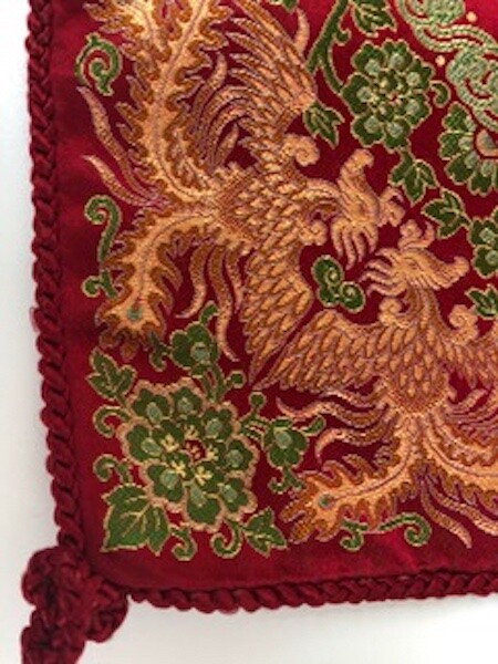 Rare Vintage Silk Pillow Covers. Circa 1940’s gallery