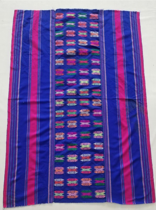 Vintage Traditional Mexican Handwoven Panel 138x98cms
