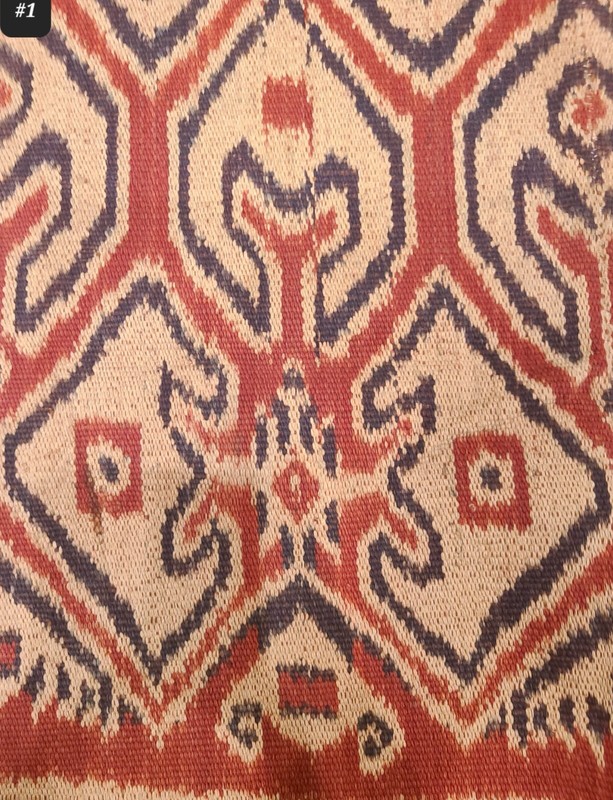 TRADITIONAL Borneo Pua Kumbu Textile - 72x44in - FAMILY GATHERING gallery