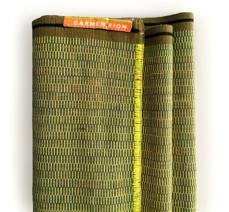 Mexican Handwoven Textile Art 200cm, Carmen Rion Studio Mujeres Mayas de Jovel